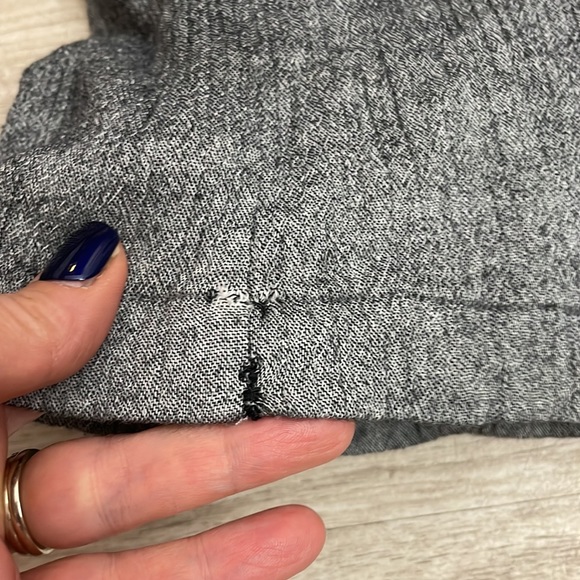 Comfy USA Heather Gray Elastic Waist Pull On Cropped Pants Size XS - Picture 12 of 12